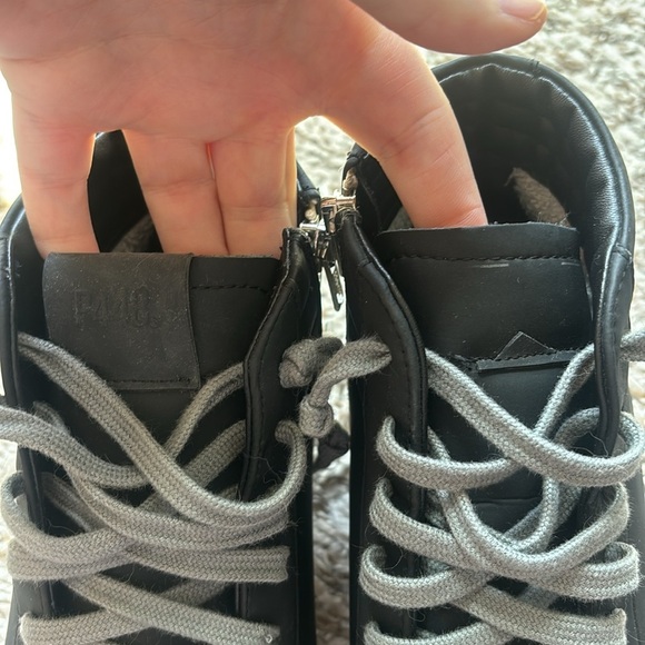 P448 X PS High Top Skate Recycled Black - Picture 6 of 8